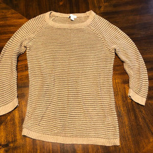 Cold Water Creek Tan Sweater